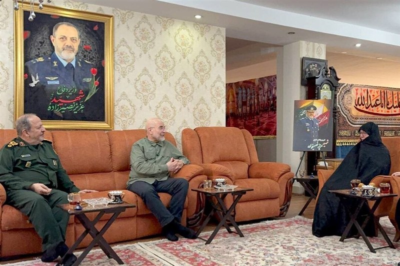 تجلیل قالیباف از مقام شامخ شهیدان نصیرزاده و خادمی / اخبار سیاسی روز , اخبار مجلس