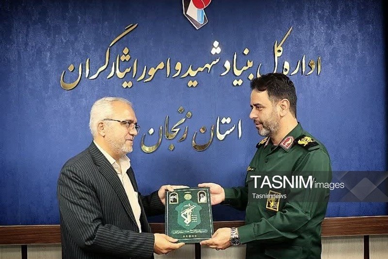دیدار فرمانده سپاه زنجان با سرپرست بنیاد شهید + تصاویر / اخبار زنجان - اخبار استانها