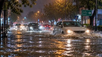 بارش شدید گیلان؛ آبگرفتگی معابر رشت و خسارت جزئی به 2 خودرو در تالش / اخبار گیلان - اخبار استانها