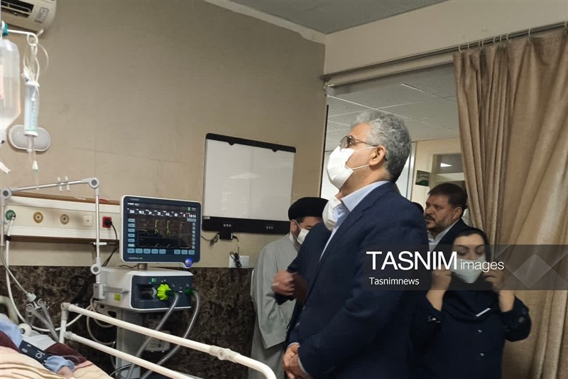 عیادت نماینده وزیر بهداشت از آیتالله شبیری زنجانی / اخبار قم - اخبار استانها