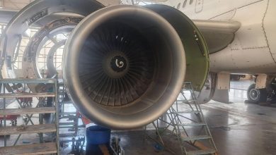 بازگشت هواپیمای ایرباس A319 هما به چرخه پرواز پس از تعمیر تخصصی موتور / هواپیمایی , تعمیرات هواپیما , هما , ایرباس A319 , ناوگان هوایی