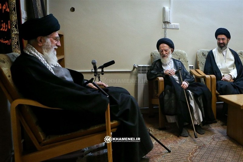 قابی دیده نشده از دیدار رهبر شهید و مرحوم آیت الله شبیری زنجانی+عکس / اخبار سیاسی روز , اخبار حوزه علمیه و دانشگاه