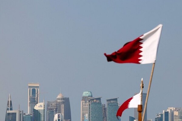 وقوع آتشسوزی در بندر قطر