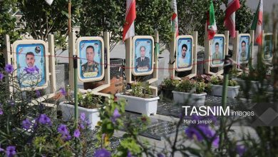 غبارروبی مزار شهدا در گلستان شهدای اصفهان / اخبار اصفهان - اخبار استانها