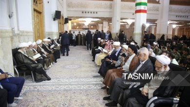 بزرگداشت آیتالله شبیری زنجانی در حرم حضرت معصومه(س) + عکس / اخبار قم - اخبار استانها