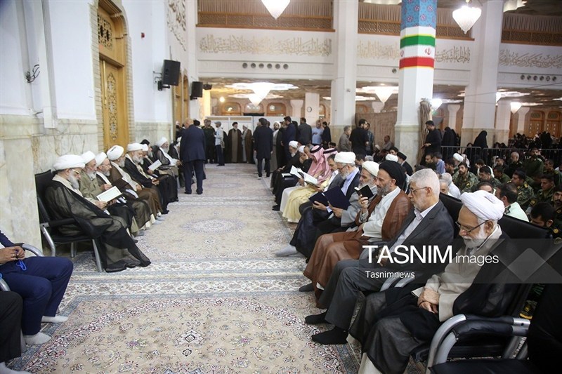 بزرگداشت آیتالله شبیری زنجانی در حرم حضرت معصومه(س) + عکس / اخبار قم - اخبار استانها