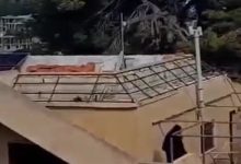 پهپاد اسرائیلی در تعقیب زن لبنانی در شهرک یاطر+فیلم