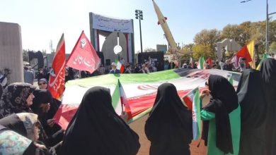بزرگترین زنجیره انسانی جان فدا در دانشگاه فردوسی مشهد / اخبار خراسان رضوی - اخبار استانها