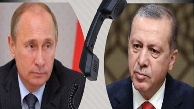 اردوغان و پوتین گفتگو کردند