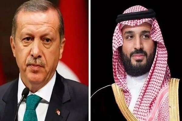 رایزنی اردوغان و بنسلمان درباره تحولات منطقه