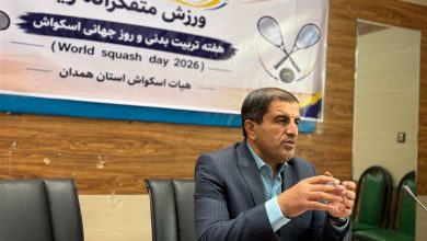 ارتقا 14 پلهای اسکواش همدان در ارزیابی فدراسیون / اخبار همدان - اخبار استانها