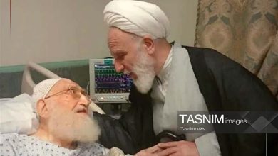 عیادت رئیس دفتر رهبر انقلاب در قم از آیتالله نوری همدانی / اخبار قم - اخبار استانها