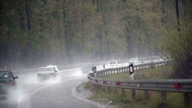تردد روان در محورهای استان زنجان؛ بارشهای پراکنده باران در آزادراهها / اخبار زنجان - اخبار استانها