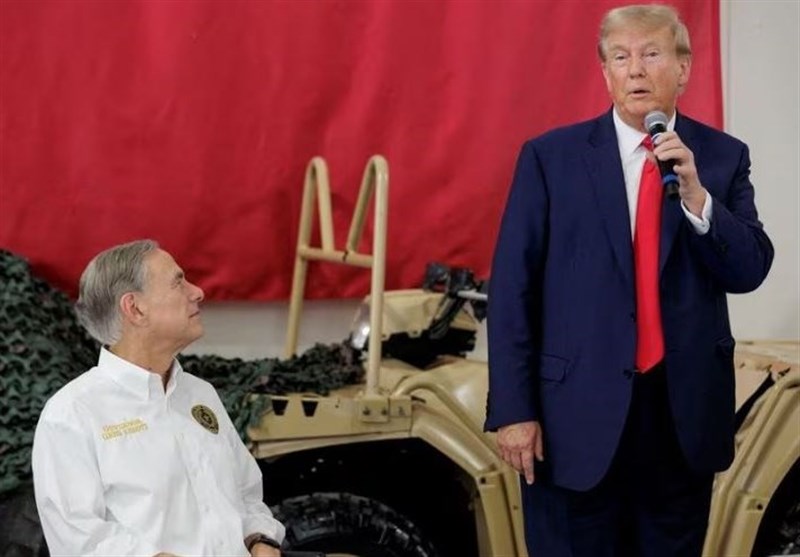 ההכרזה על תמיכתו של מושל טקסס בטראמפ בבחירות 2024