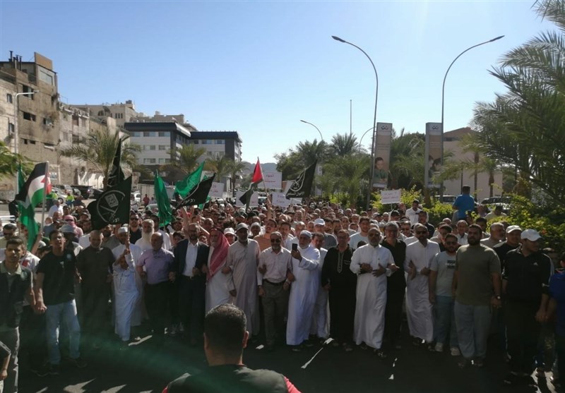 הפגנות מאסיביות בירדן ובמדינות אחרות המגנות את הפשעים שביצע המשטר הציוני נגד עזה