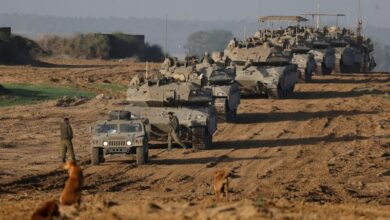 נסיגת כלי רכב צבאיים ישראלים מרצועת עזה לאחר תחילתה של הפסקת אש זמנית