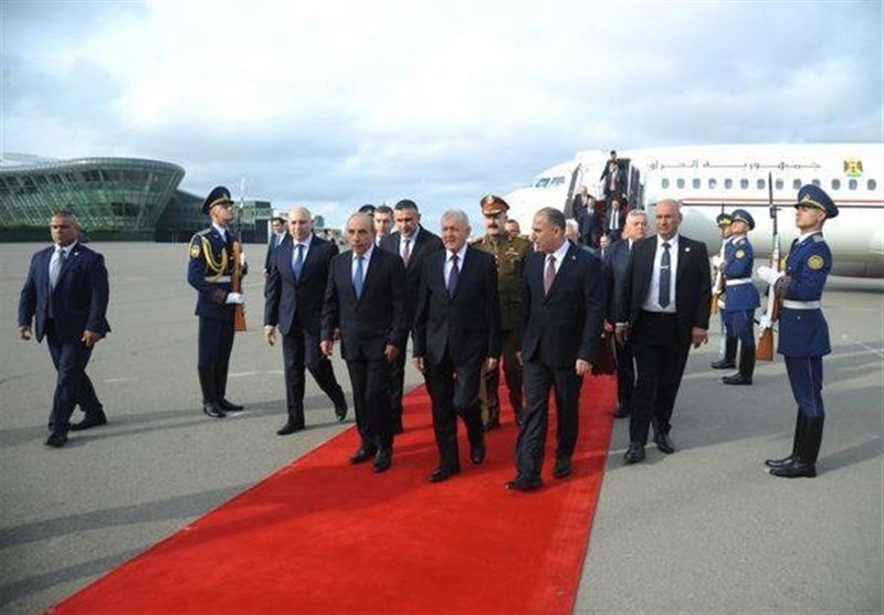 נשיא עיראק נסע לרפובליקה של אזרבייג'ן