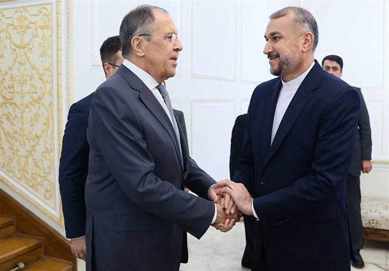 שיחת טלפון בין שרי החוץ של הרפובליקה האסלאמית של איראן והפדרציה הרוסית