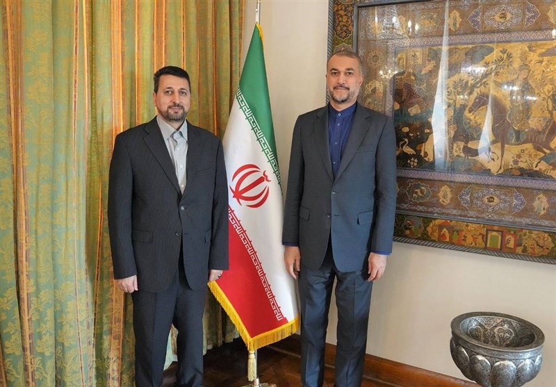 פגישה של הקונסול הכללי החדש של איראן בקזחסטן "אקטאו" עם אמיר עבדולהיאן