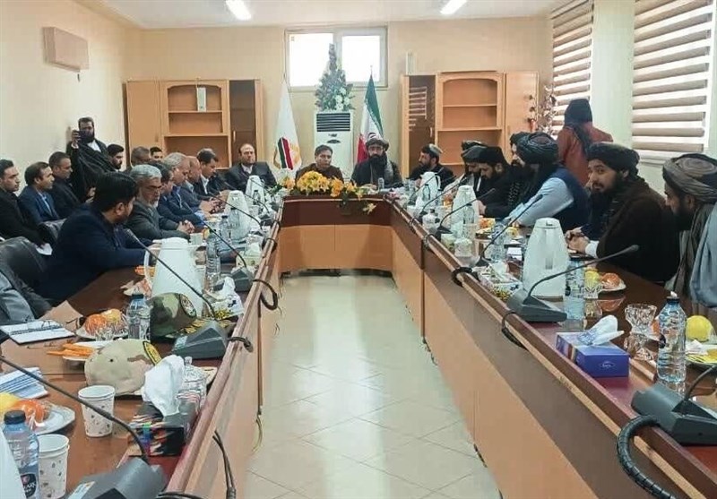 פגישת הנציגים הכלכליים של רזאווי חוראסאן ואפגניסטן בגבול דוגרון