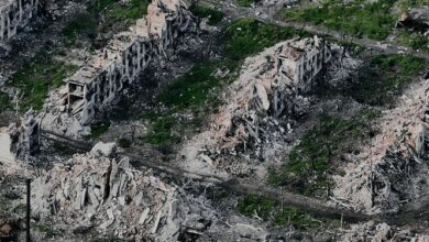 רוסיה כבשה עיר בדונייצק