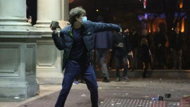 שוב הפגנות ותסיסה בסרביה