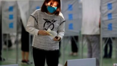 הכרזה על התוצאות הראשוניות של הבחירות לנשיאות ולפרלמנט בטייוואן