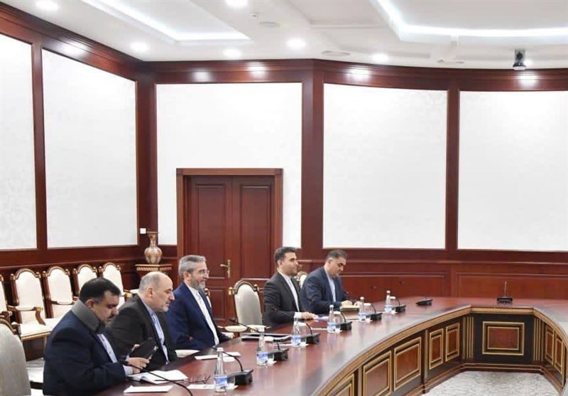 התייעצות של סגן אמיר עבדאללהיאן עם נציג נשיא אוזבקיסטן בענייני אפגניסטן