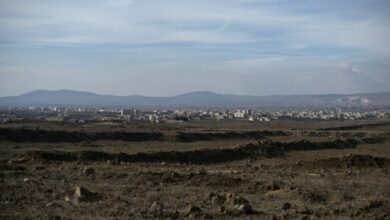 מתקפה ארטילרית ישראלית על עמדות צבא סוריה