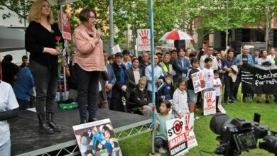 צעדת "רצח העם של בני המילניום" במטרה להאפיל על רצח העם בעזה