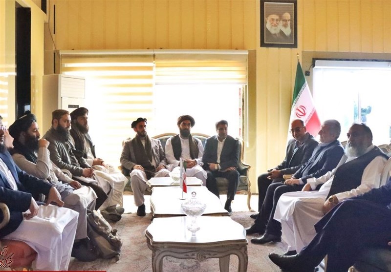 הגעתה של המשלחת הכלכלית של אפגניסטן לאזור הסחר החופשי של צ’באהר