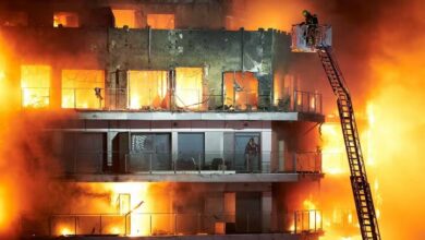 מניין ההרוגים מהשריפה הקטלנית בוולנסיה עלה ל-9