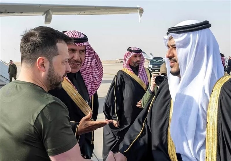 נסיעתו של זלנסקי לסעודיה כדי לדון בשלום ובחילופי שבויים