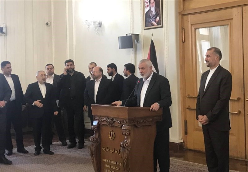 איסמעיל הנייה: איראן נמצאת בחזית התמיכה בעניין פלסטין