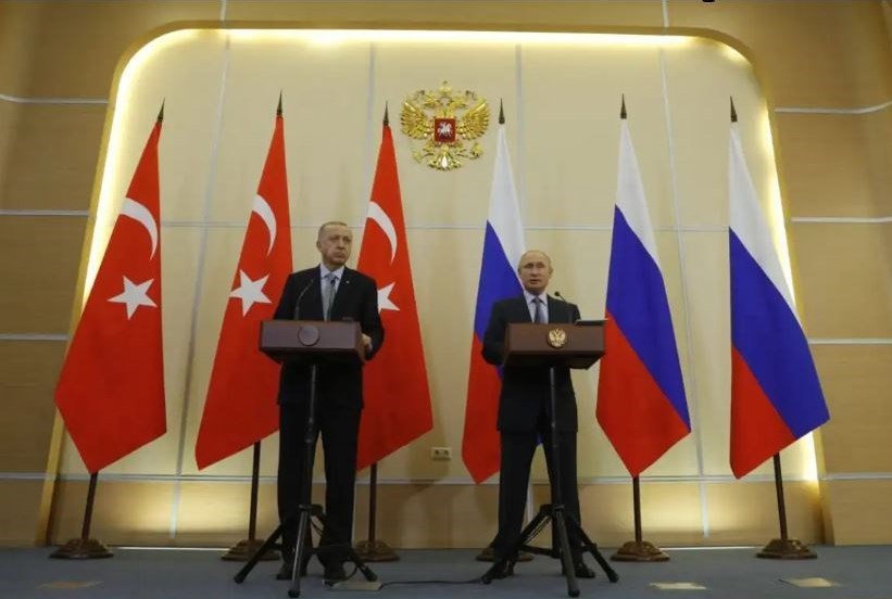 کشور روسیه , کشور ترکیه , رجب طیب اردوغان , ولادیمیر پوتین , کشور فلسطین , فلسطین , رژیم صهیونیستی (اسرائیل) , نوار غزه ,