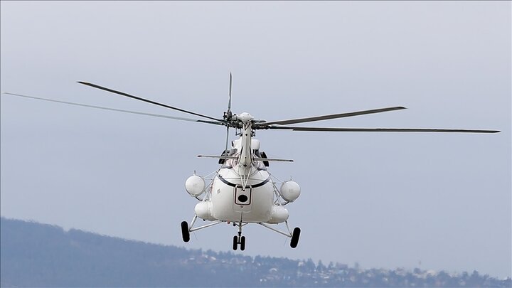 מסוק אוקראיני בציד מעל בלגורוד