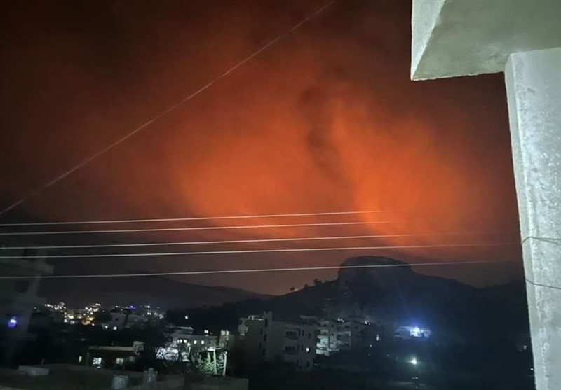 מתקפת טילים ישראלית על אזורים בדרום סוריה