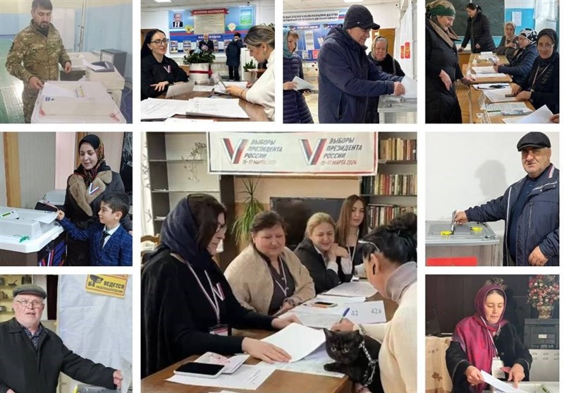 פוטין זכה ב-87.32% מהקולות/הודעות ברכה מתחילות