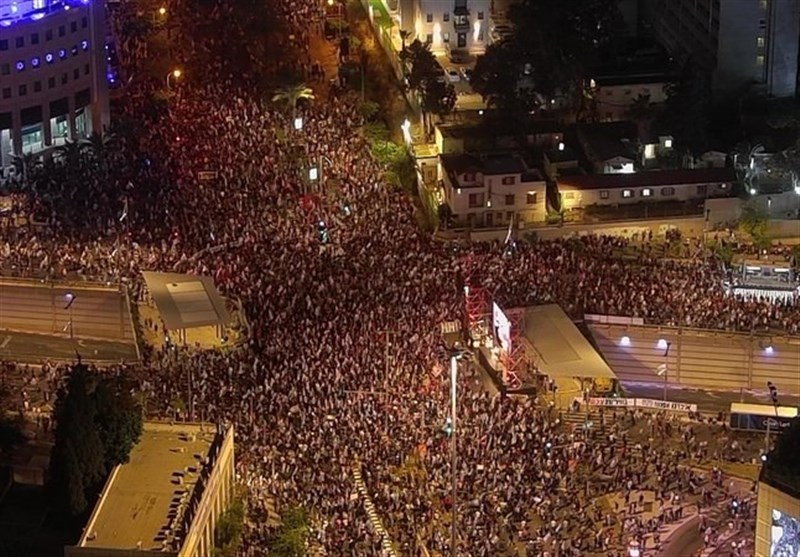 אלפי ציונים שוב דרשו את התפטרותו של נתניהו