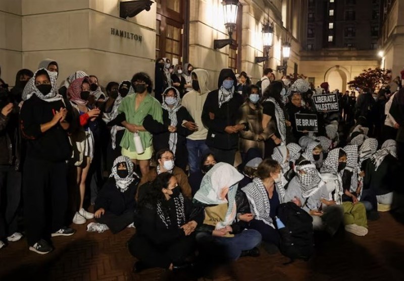 השעיית הסטודנטים המוחים מאוניברסיטת קולומביה