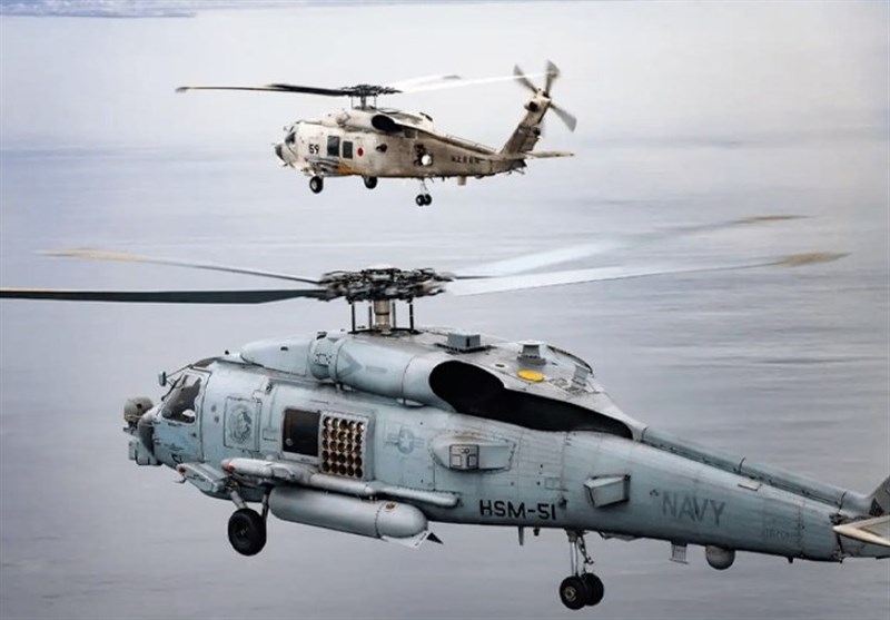 התרסקות 2 מסוקים של הצי היפני