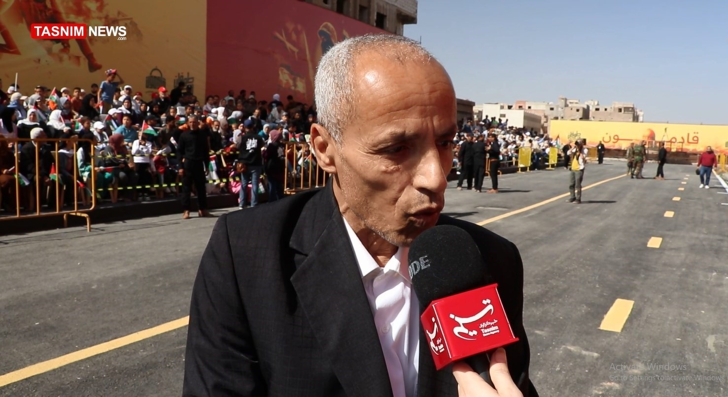 دمشق , کشور سوریه , فلسطین , روز جهانی قدس , رژیم صهیونیستی (اسرائیل) , نوار غزه , طوفان الاقصی ,