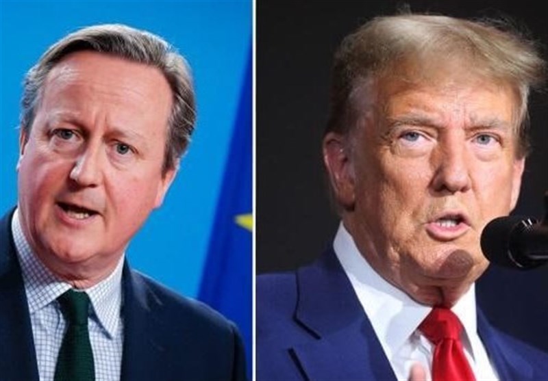 טראמפ ודיוויד קמרון מדברים על נושאים בינלאומיים חשובים