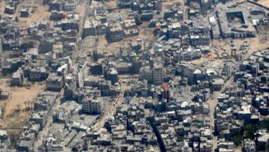 מבט אווירי על כמות ההרס העצומה בעיר עזה + תמונות