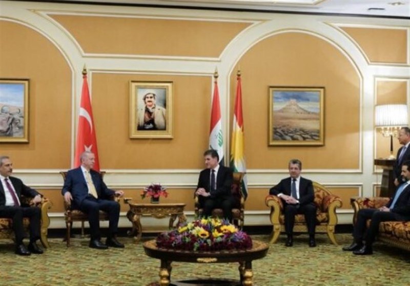 פרטים על פגישתו של ארדואן עם שלטונות חבל כורדיסטן בעיראק