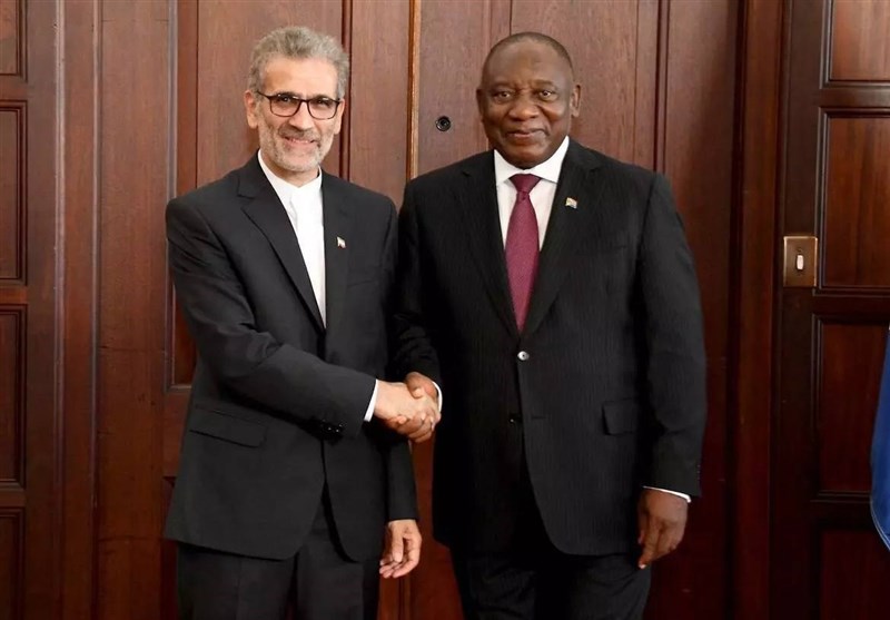 תעודותיו של השגריר האיראני הוצגו לנשיא דרום אפריקה