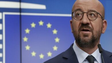 בריסל: אנו עוקבים אחר נחיתת החירום של המסוק של הנשיא האיראני