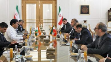 הדגש של אמיר עבדאללהיאן על שיתוף פעולה ארוך טווח עם הודו