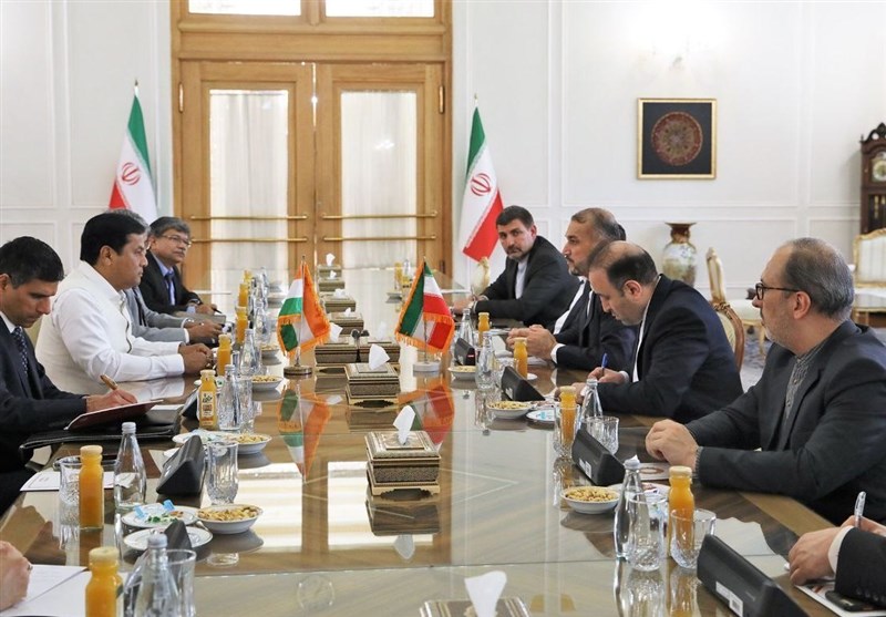 הדגש של אמיר עבדאללהיאן על שיתוף פעולה ארוך טווח עם הודו