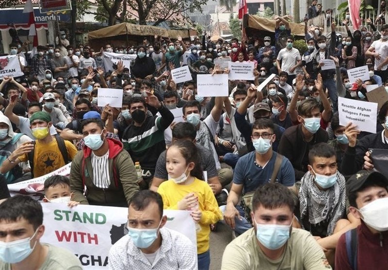 המשך נדודים והפגנות של פליטים אפגנים באינדונזיה